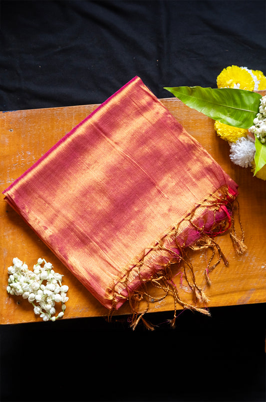 Golden moments- Tissue Saree