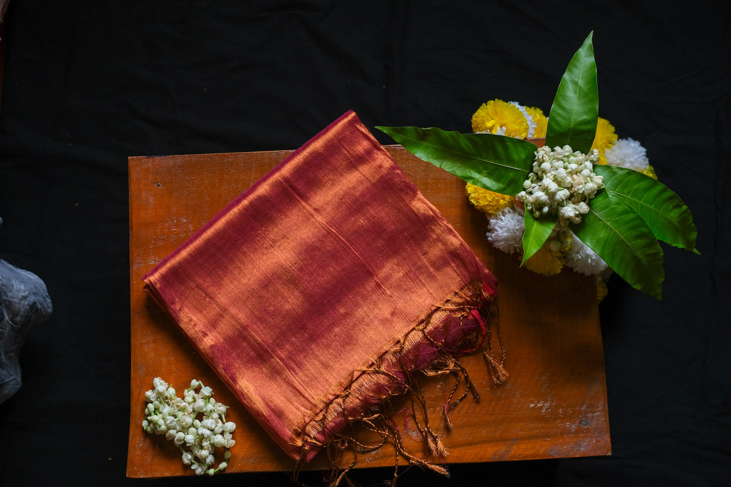 Golden moments- Tissue Saree