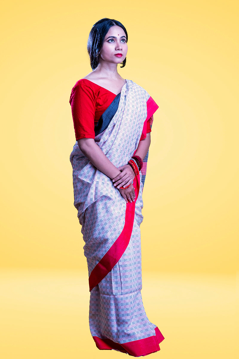 Bune Khwaabon Ki Saree-Chatai Khadi Saree