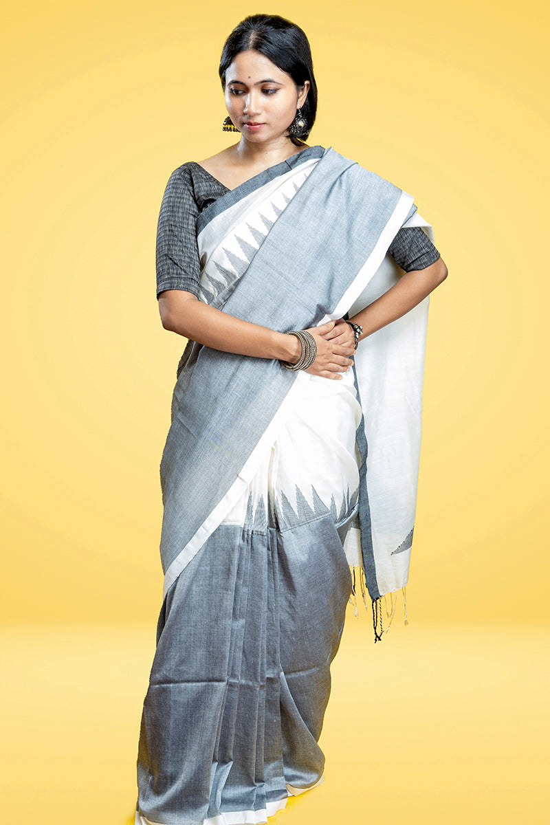 Dhadakti ki saree - Khadi Cotton