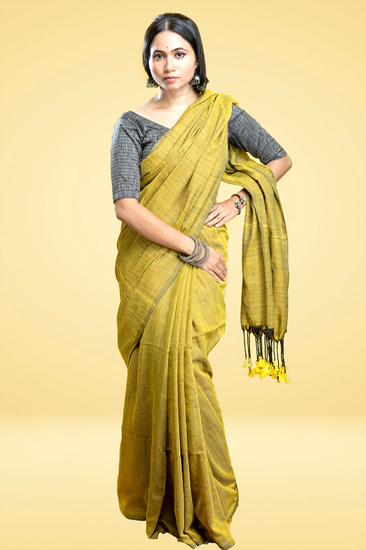 Peele Dhoop Ki Awaaz - Cotton Than Saree