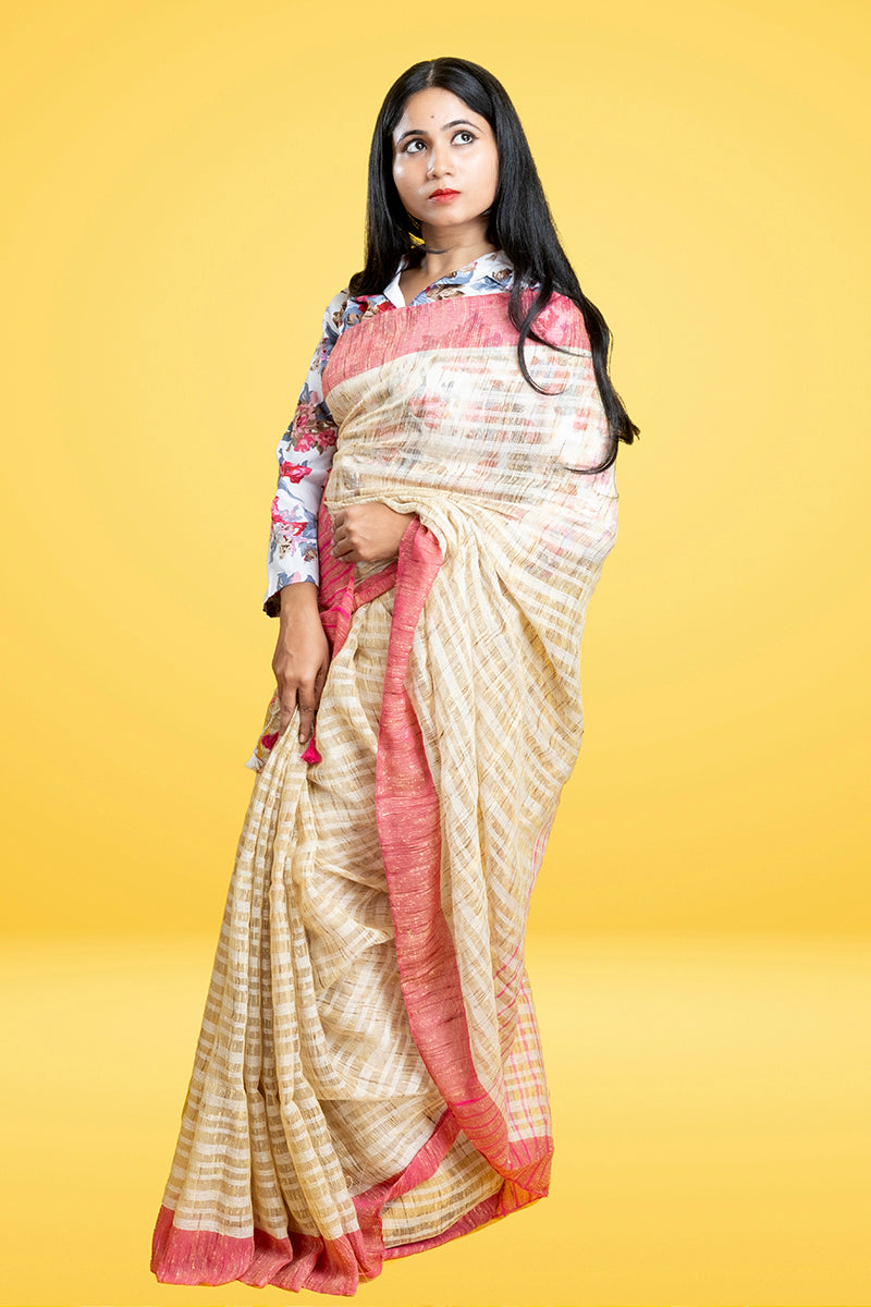 Bunai ki kismat-Ghicha Ketiya Saree