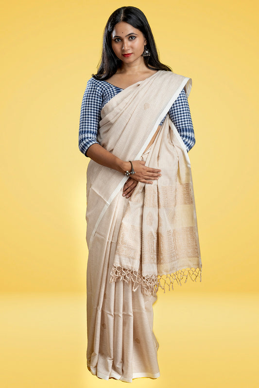 Rajkumari - Khadi Cotton Saree