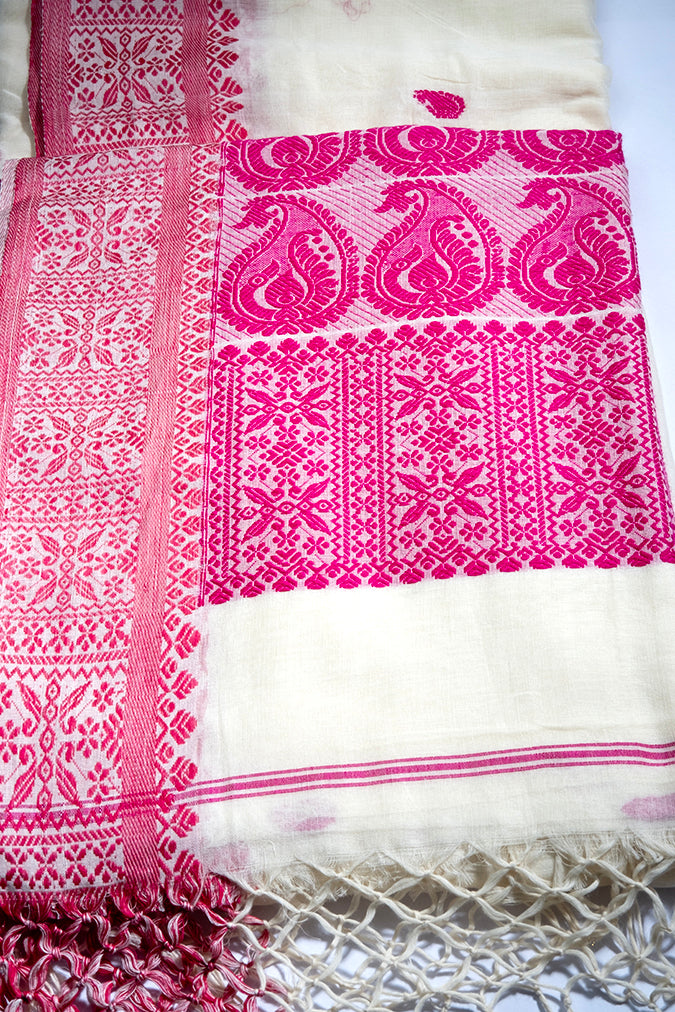 Gulaabi Maarg - Khadi Saree