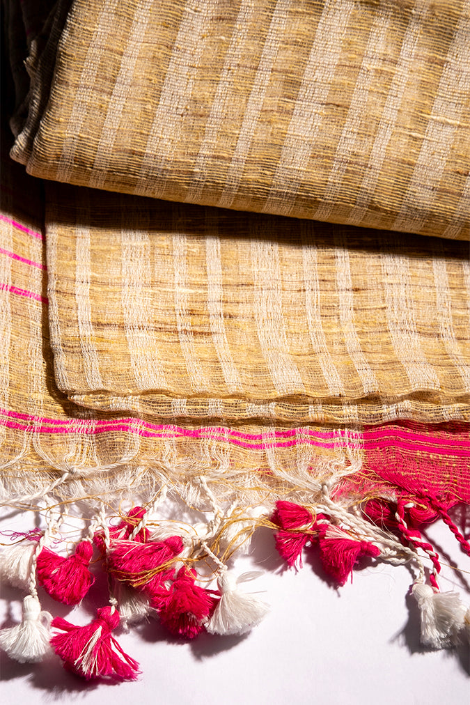 Bunai ki kismat-Ghicha Ketiya Saree