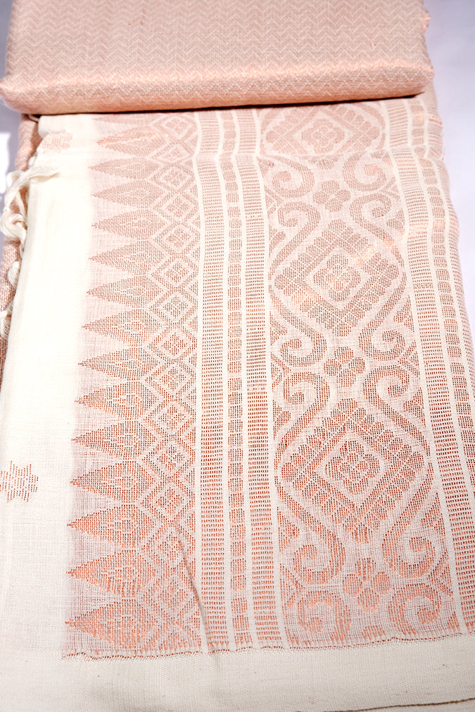 Sunehri - Khadi Benarasi Saree