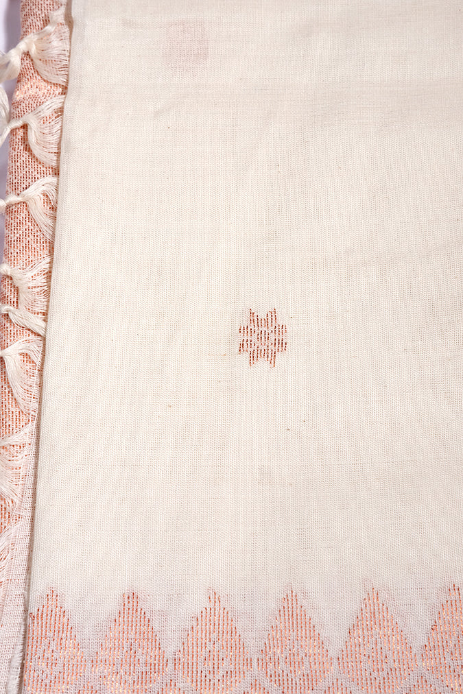 Sunehri - Khadi Benarasi Saree