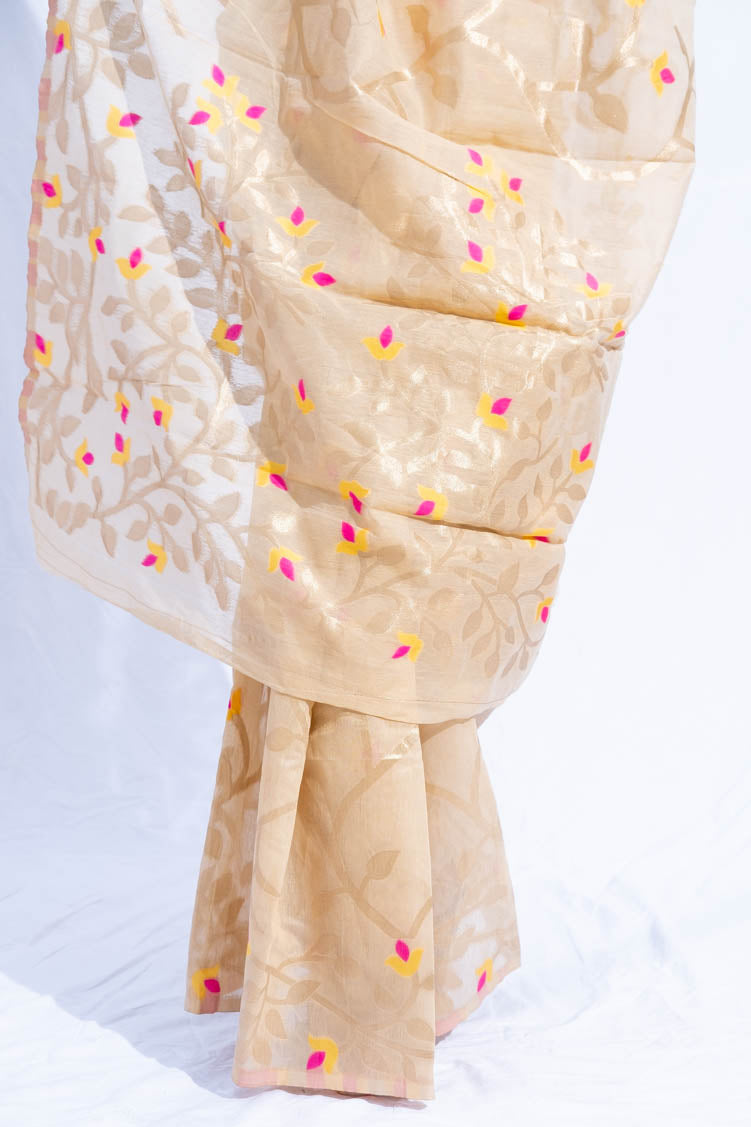 Chandan Raag - Dhakai Muslin Saree