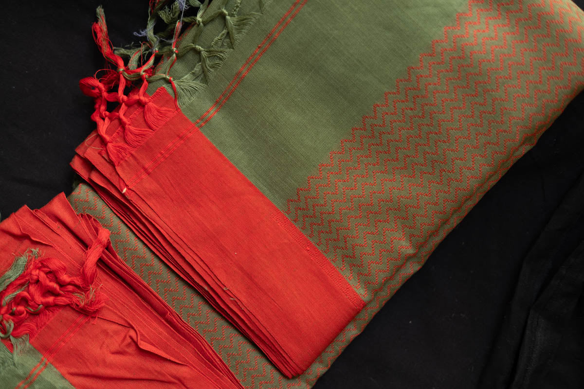 Aranyak- Pata Khadi Saree