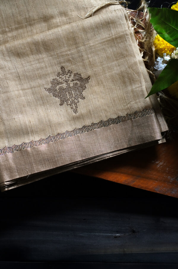 Exclisive Mix Jute Saree