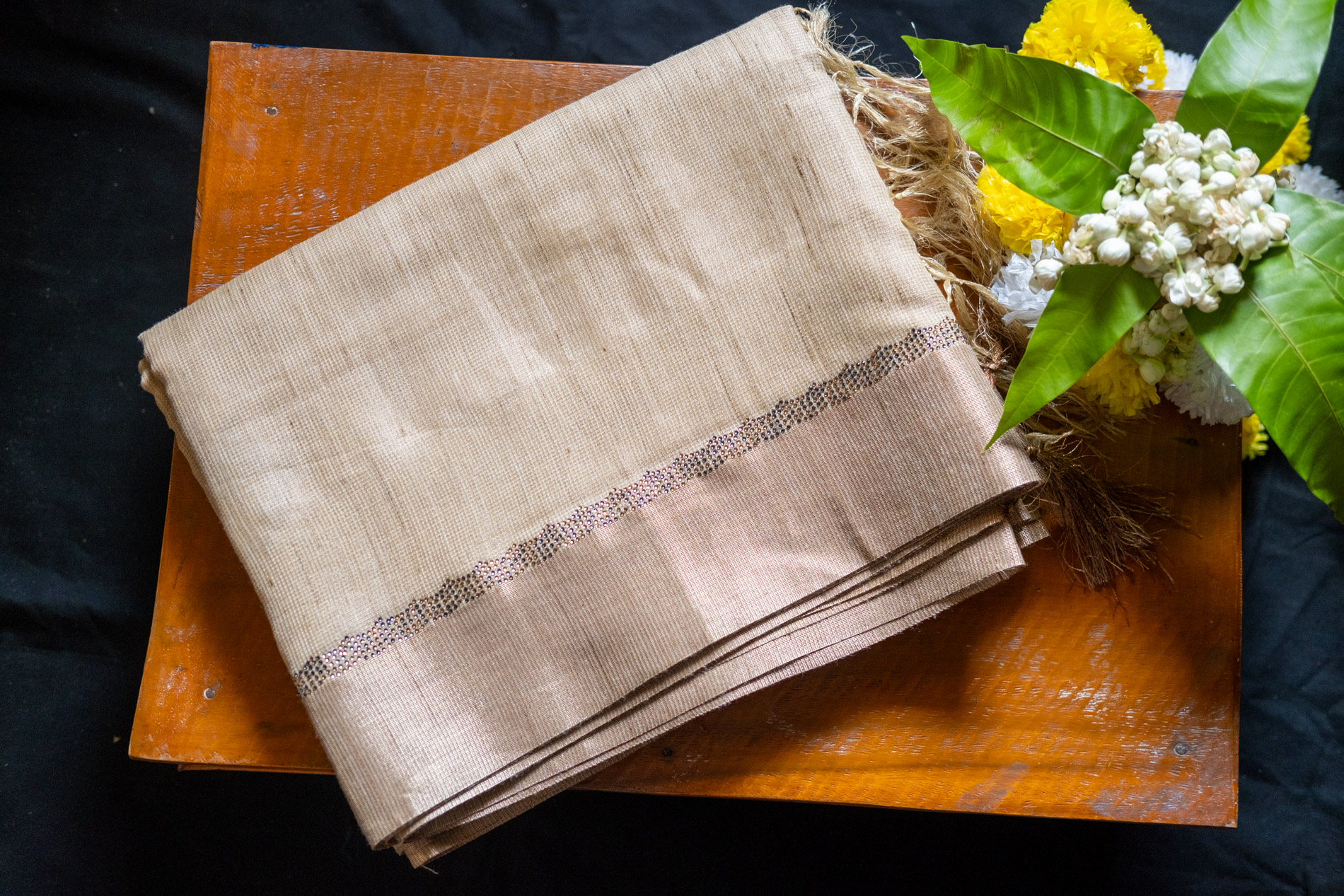 Exclisive Mix Jute Saree