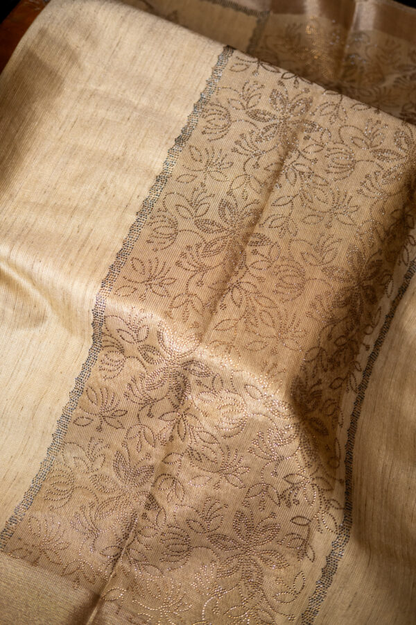 Exclisive Mix Jute Saree
